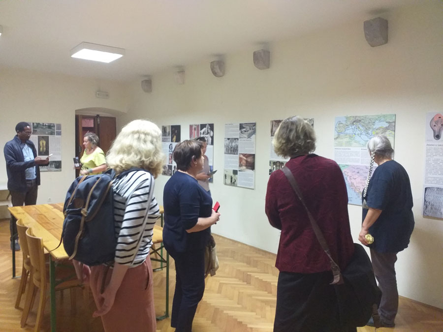 Study visit to the jewish community in Split, Croatia